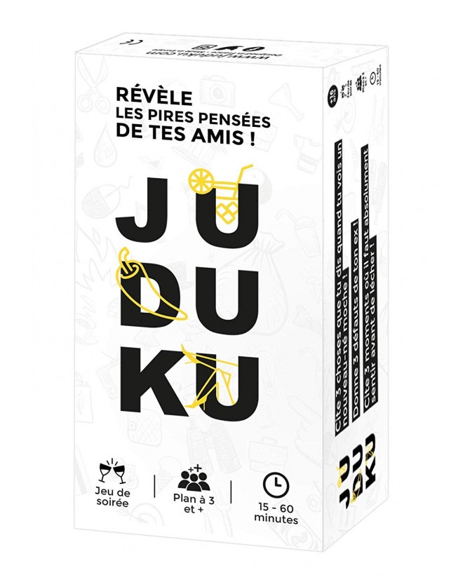 20% ! JUDUKU - Jeu de Cartes Original - Jeu de Société Adulte pour Apéro &  Soirées - Edition