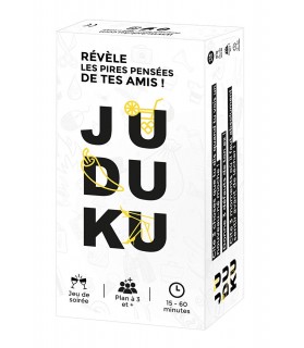 -20% ! JUDUKU - Jeu de Cartes Original - Jeu de Société Adulte pour Apéro & Soirées - Edition Limitée Blanc