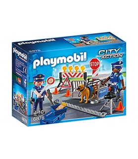 Barrage de Police -  Playmobil City Action 6878