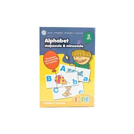Alphabet : Majuscule & Minuscule - JADE - MGM