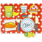 Puzzle 8 pc - Encastrement Plateau repas - VILLAC