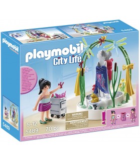 Styliste avec Podium Lumineux - Playmobil - 5489 - Figurine