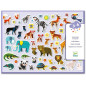 Gommettes en volume Mamans et petits - Djeco