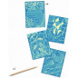Sea Life - Cartes à gratter Phosphorescentes - Djeco