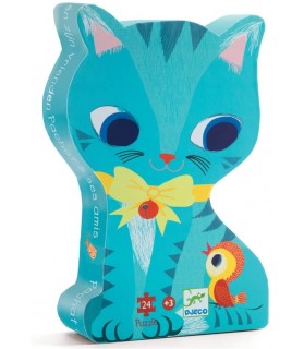 Puzzle 24pc - 3+ - Pachat Et Ses Amis - Djeco -
