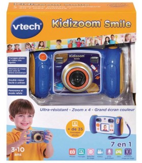 KIDIZOOM : APPAREILS Photo Smile Bleu - VTech