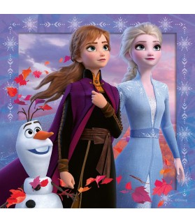 Puzzles 3x49 pièces La Reine des Neiges 2 Enfant - Ravensburger 05011