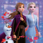 Puzzles 3x49 pièces La Reine des Neiges 2 Enfant - Ravensburger 05011 Puzzles 3x49 pièces La Reine des Neiges 2 Enfant - Ravensburger 05011
