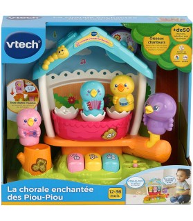 La chorale enchantée des Piou-Piou - VTech - les oiseaux chanteurs - animaux interactifs