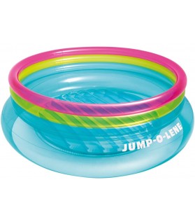 Piscine 2,03 mètres - Jumpolene Candy Colors gonflable - INTEX