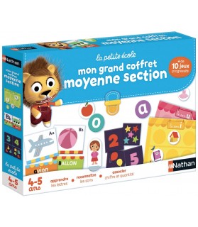Moyenne Section - Coffret éducatif dès 4 ans - Nathan - 31412