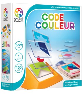 Code C- ouleur Smart Games - SG 090 FR - Jeu de réflexion - Tangram en 3D