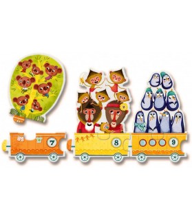 Je compte - Puzzle 20pc - DJECO