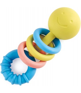 Dentition et Anneaux à cliquetis bébés - Hape - E0024