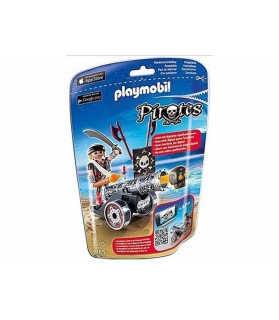 Playmobil Pirates Flibustier avec canon noir - 6165