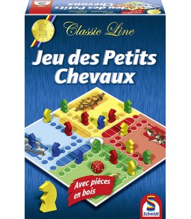 Jeu de Petits Chevaux - Schmidt - 88111 - Jeu de Plateau - Classic Line