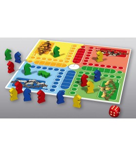 Jeu de Petits Chevaux - Schmidt - 88111 - Jeu de Plateau - Classic Line