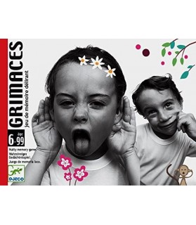 Grimaces - Djeco - Jeu de cartes - Jeu de société