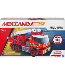 Camion de Pompiers Meccano Junior - Meccano - 6056415 - Jeu Jouet enfant