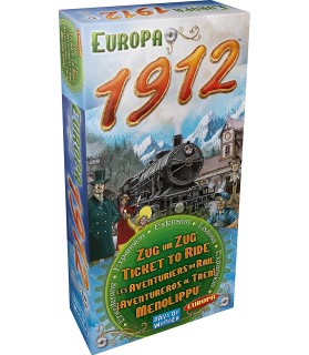 Les Aventuriers du Rail Europe - Extension : 1912 - Asmodee