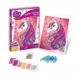 Sequins et couleurs licorne