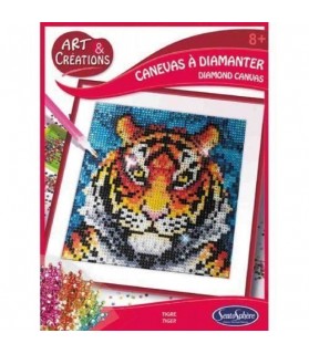 Canevas a diamanter tigre