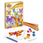 mobile en quilling papillons