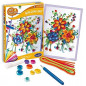 quilling art aux cœurs des fleurs