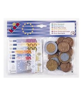 Sachet d'euros : pièces et billets
