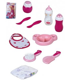 Set repas et soins Princess Coralie - 11 pièces - Klein - 1732 - Accessoires pour poupée