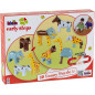 Boîte de 4 animaux magnétiques Funny Puzzle - Klein - 0077 - Puzzle 3D