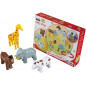 Boîte de 4 animaux magnétiques Funny Puzzle - Klein - 0077 - Puzzle 3D