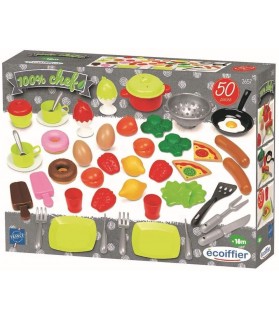 -38% ! Coffret Aliments 50 Pièces - Ecoiffier