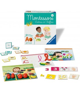 Montessori : Lettres et Chiffres Jeu Educatif - Ravensburger
