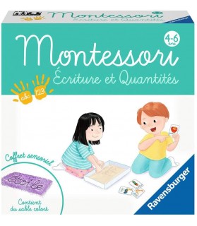 Montessori : Ecritures et Quantités Jeu Educatif - Ravensburger