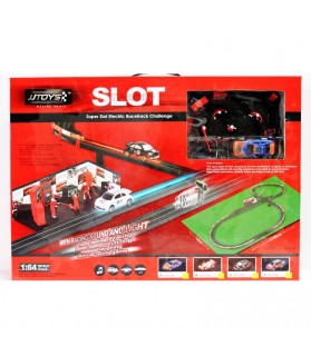 Circuit voitures de course avec stand