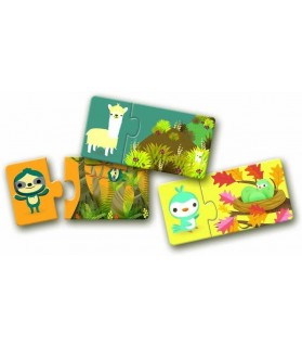 Puzzle duo - Cache-cache - Djeco