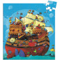 Puzzles silhouettes 54 pcs Le bateau de Barberousse - Djeco
