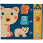 Puzzle evolutif Primo dans la Foret - Djeco Puzzle evolutif Primo dans la Foret - Djeco
