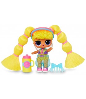 L.O.L. Surprise, Remix Hair Flip - 15 Surprises Dont 1 Poupée 8 cm, 1 Tiny Disque à écouter sur Le Speaker