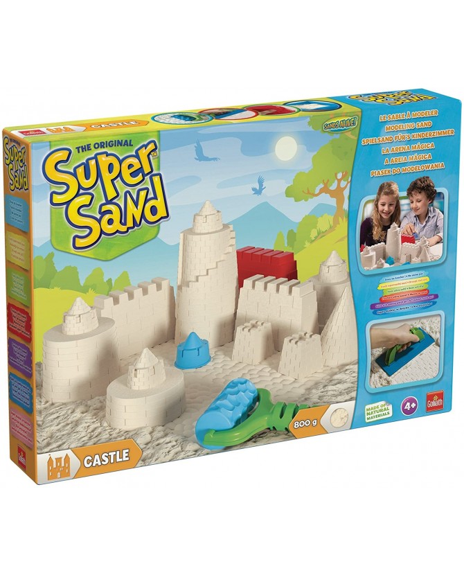 Super Sand Castle - Loisir créatif - Sable à modeler - Goliath