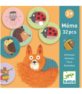 Memo Animaux - DJECO Éducatifs