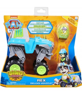 Véhicule + Figurine Deluxe Rex Dino Rescue - La Pat' Patrouille - 6059329 - Jeu Jouet enfant