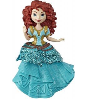 Disney Princesses – Poupee Princesse Disney Mini Poupee Royal Clips Merida - 8 cm