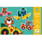 Puzzle Duo Bolides, 38148 - Djeco- Educativos