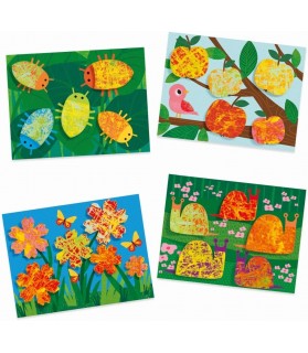 Peinture avec bâtonnets