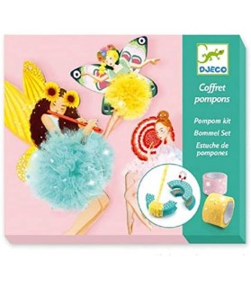 Kit d'artisanat pour Jupes de Pompon - Djeco