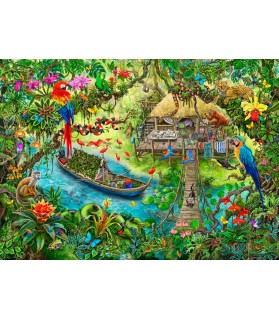Escape Room Jungle Puzzle 368 pièces - Ravensburger 12934