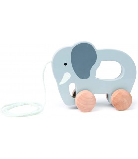Eléphant  - Hape - E0908 - Jouet À Tirer -