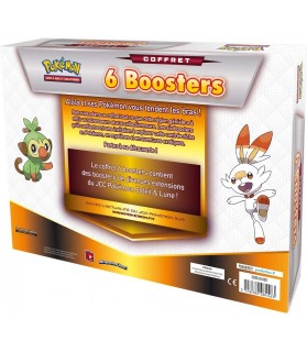 ASMODEE Coffret 6 boosters - Pokemon pas cher 